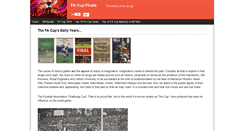 Desktop Screenshot of fa-cupfinals.co.uk